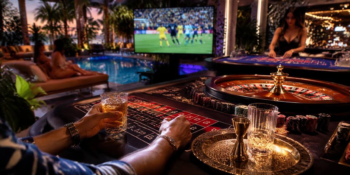 Meja Live Casino Langsung dari Studio Profesional